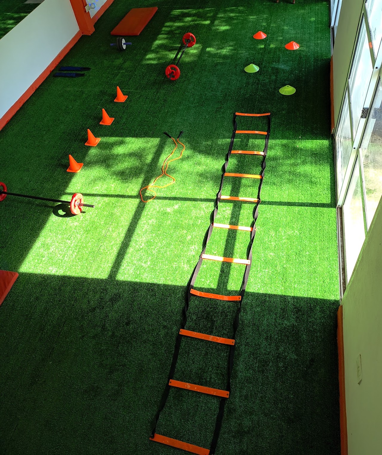 Zona de entrenamiento de FITNIX
